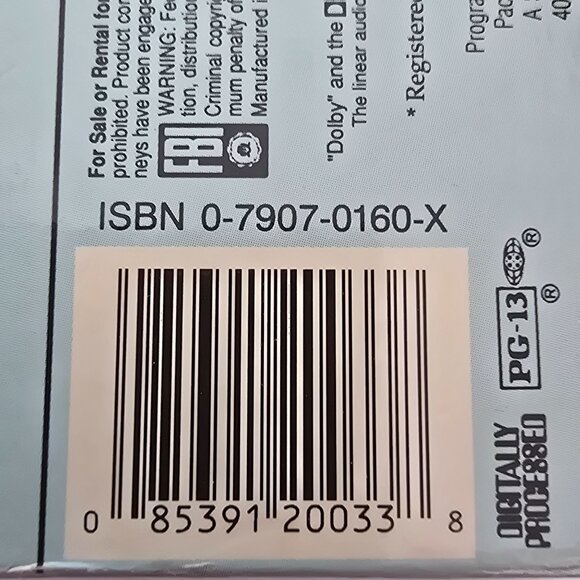 My Blue Heaven VHS Comedy Starring Steve Martin & Rick Moranis Warner Bros 1990 - Picture 2 of 12